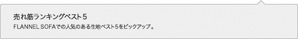 売れ筋ランキングベスト5