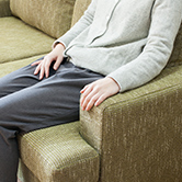 柔らかすぎない帆小戸よい弾力の座面クッション
