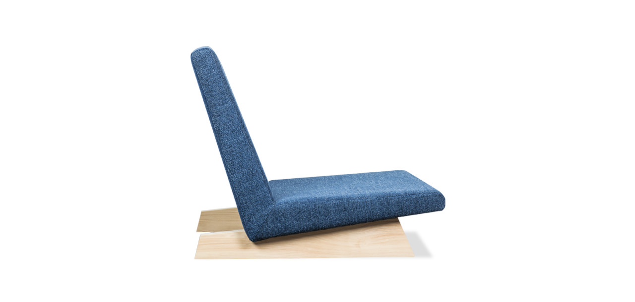 ロータイプソファのシンプルデザインソファ penta 900 chair ペンタ900