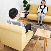 厚みとボリュームを感じる丸い座面 PRONTO　プロント