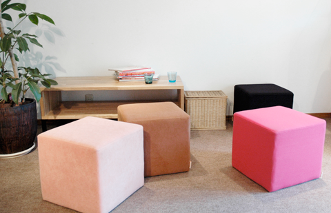 CUBE STOOL キューブスツール