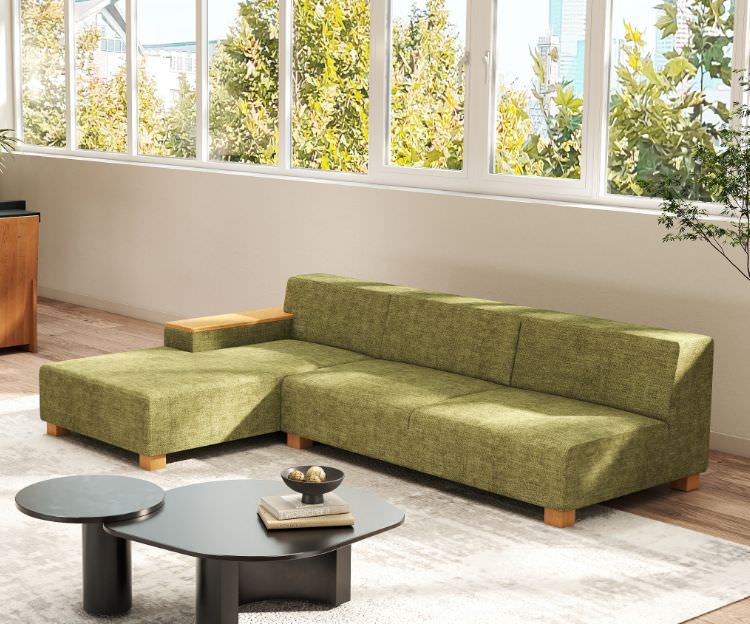 BRICK カウチワイド片肘