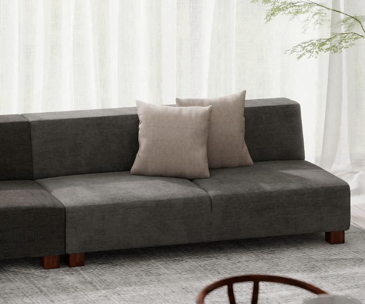 Akari light FLANNEL SOFAの オットマンとクッション Akari light FLANNEL SOFAの オットマンとクッション Akari