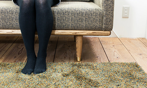 ラグ・絨毯と床暖房の関係