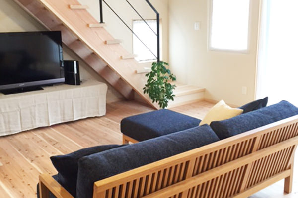 【MEGUMI】FLANNELSOFA PENTA900　グレー ソファライフフォト | ソファ専門店FLANNEL SOFA