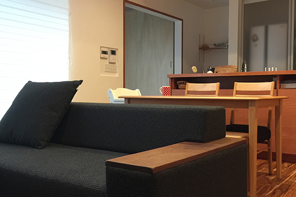 BRICK 3人掛け + BRICK スツールラージ | お客様の声 | ソファ専門店