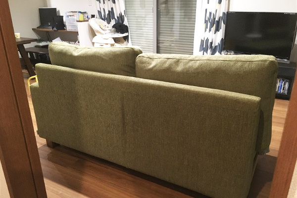 SARAH 3人掛け + SARAH スツール | お客様の声 | ソファ専門店FLANNEL SOFA