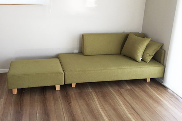 UK 2.5人掛け + UK スツール | お客様の声 | ソファ専門店FLANNEL SOFA