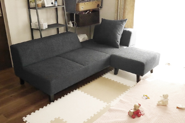 FLANNEL SOFA PIVO 3人掛け スツール・クッション PIVO 3人掛け + PIVO スツール | お客様の声 | ソファ専門店FLANNEL SOFA