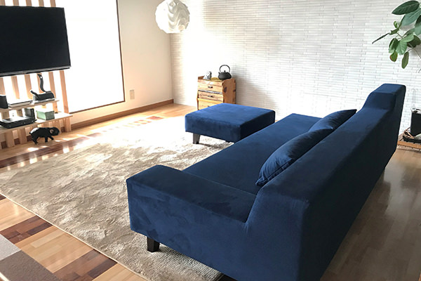 SIESTA 3人掛け + SIESTA スツール | お客様の声 | ソファ専門店