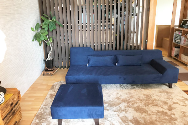 SIESTA 3人掛け + SIESTA スツール | お客様の声 | ソファ専門店