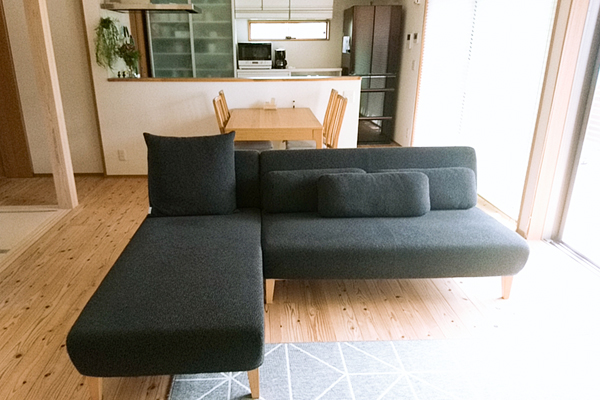ソファライフフォト No 3637 鹿児島県 H様邸 ソファ専門店flannel Sofa