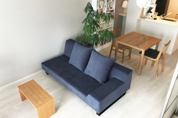 【専用ページ】フランネルソファ　グレー 2.5掛け用 SIESTA 3人掛け + SIESTA スツール | お客様の声 | ソファ専門店