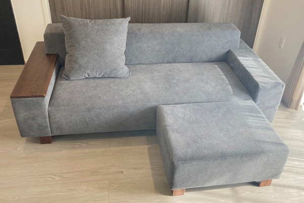 BRICK 3人掛け + BRICK スツールラージ | お客様の声 | ソファ専門店