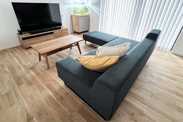 SIESTA 3人掛け + SIESTA スツールラージ | お客様の声 | ソファ専門店