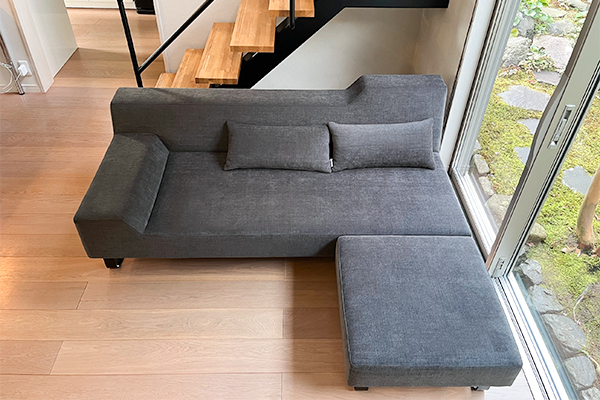 お値下げコメント下さい　フランネルソファ　ブリック　スツール　2.5人掛け FLANNEL SOFA BRICK 2.5P SOFA / フランネルソファ ブリック 2.5人掛け