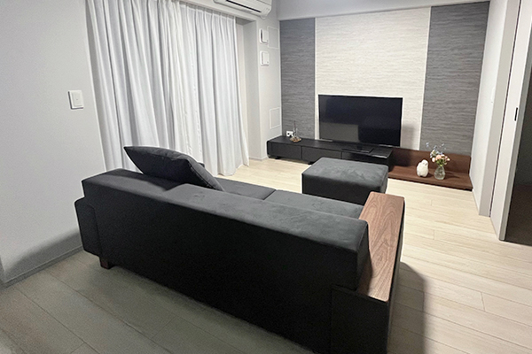 【MEGUMI】FLANNELSOFA PENTA900　グレー ロータイプソファのシンプルデザインソファ - PENTA 900 Chair