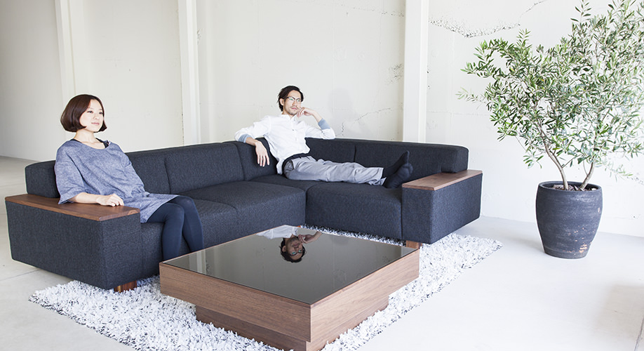 スタイリッシュローl字コーナーソファ Brick ブリック ソファ専門店flannel Sofa