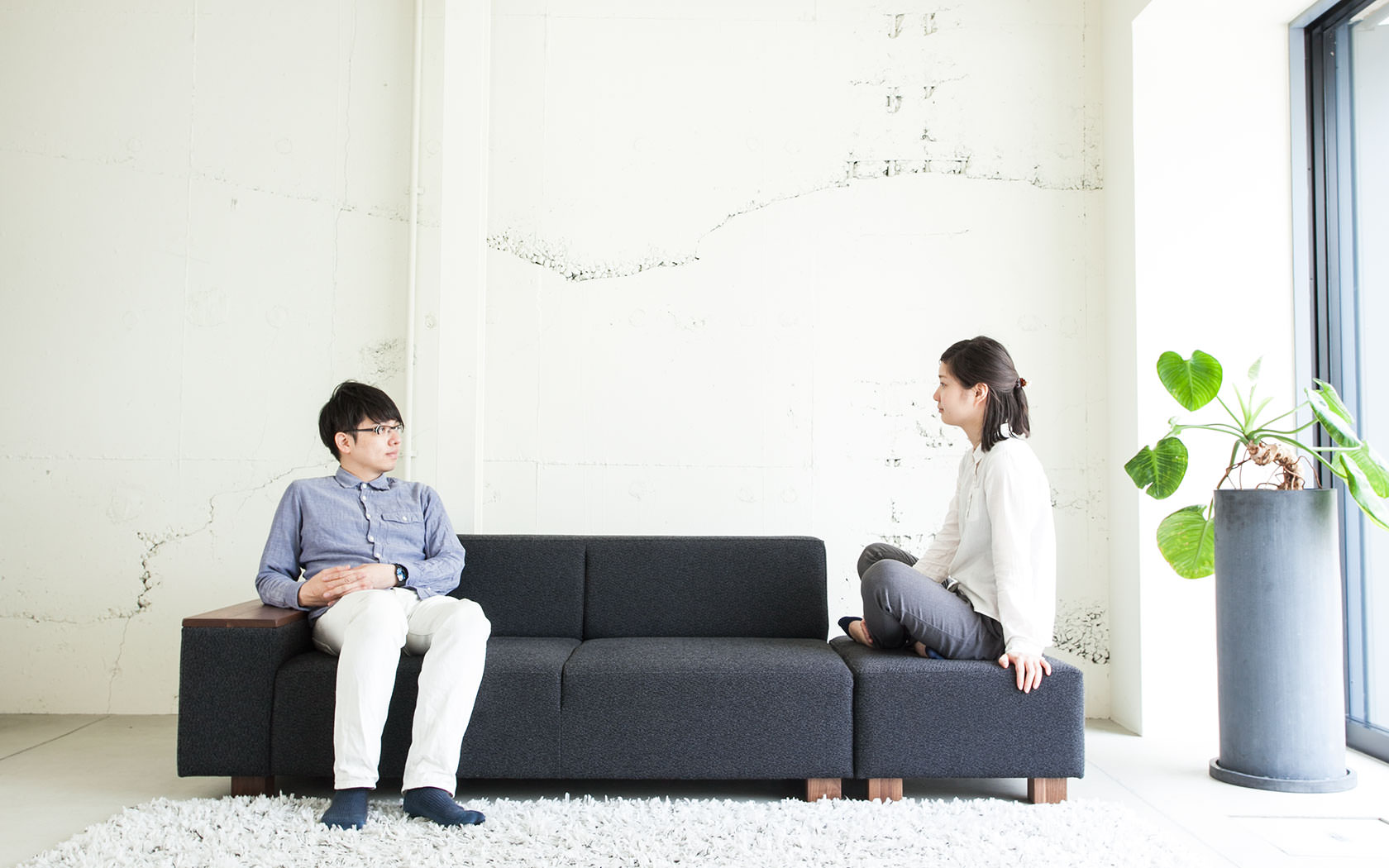 ソファBRICK片肘
