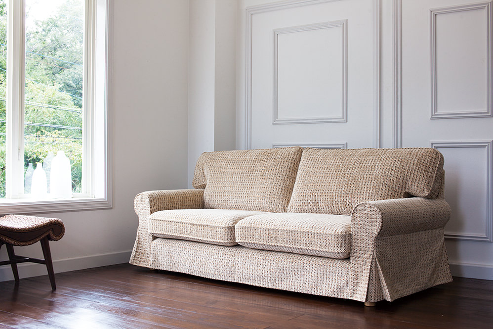 エレガントなデザインのハイバックカバーリングソファ - DOLCE ドルチェ | ソファ専門店FLANNEL SOFA