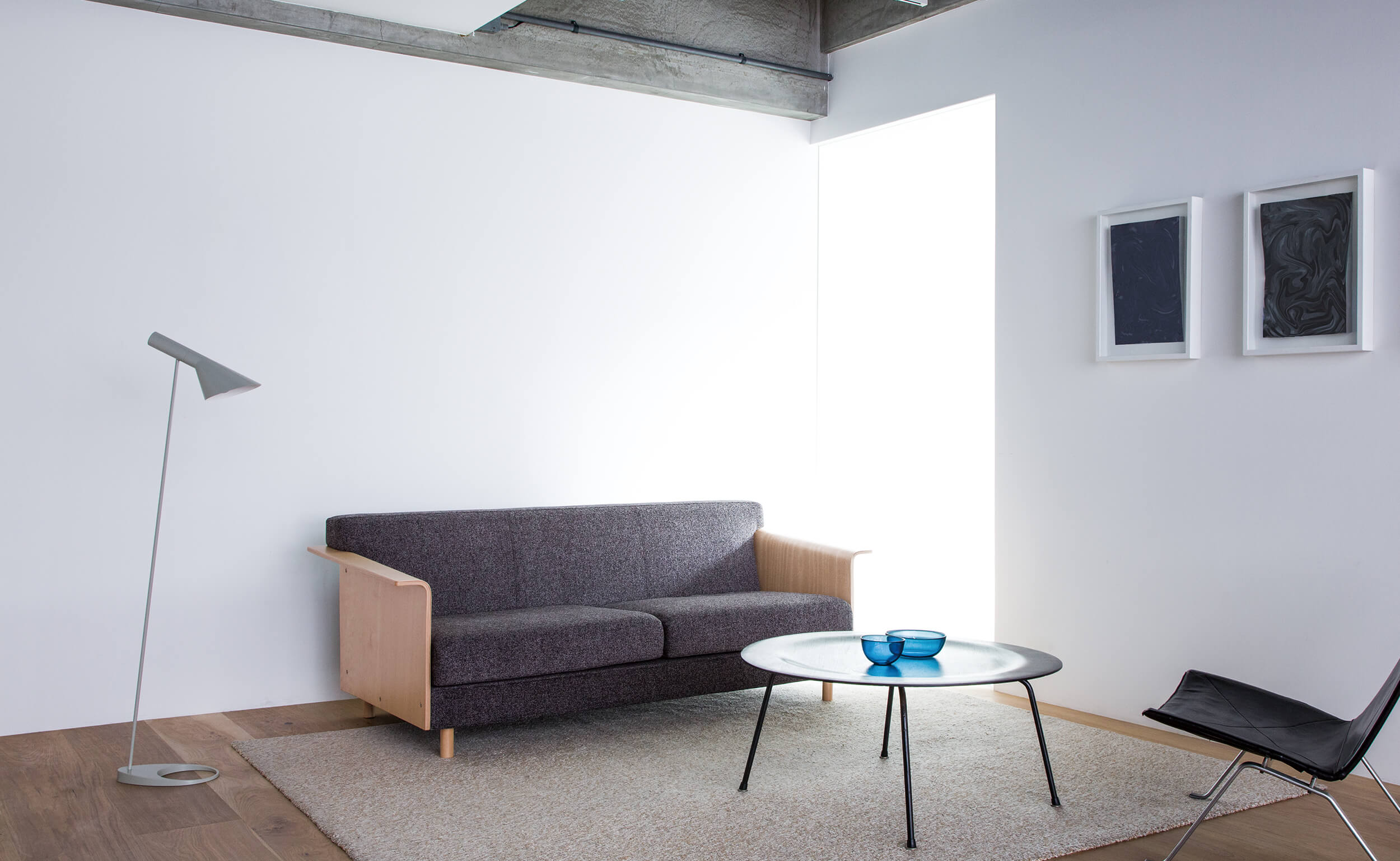 eel sofa/ソファ/truck furniture/ウェグナー 無印