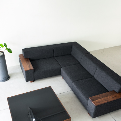 flannel sofa