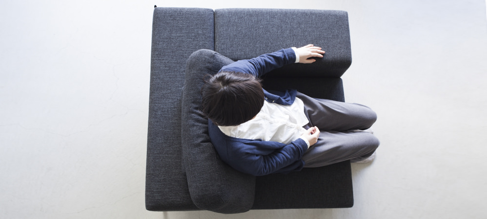 正方形のスタイリッシュなカスタムソファ