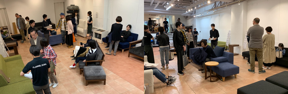 FLANNEL SOFA 期間限定3日間 大阪販売会