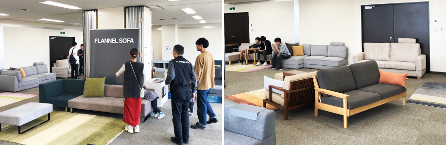 FLANNEL SOFA 期間限定3日間 仙台販売会